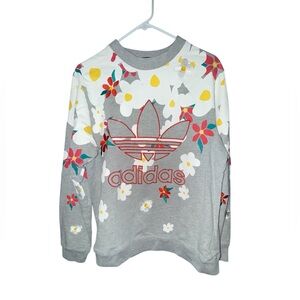 Adidas Pharrell Williams Floral Crewneck